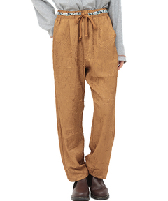 チチカカ |ワッシャーサテンテーパードパンツ