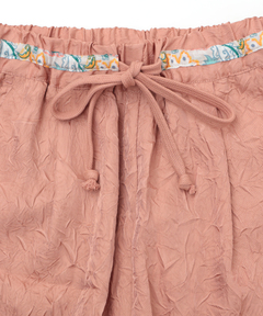 チチカカ |ワッシャーサテンテーパードパンツ