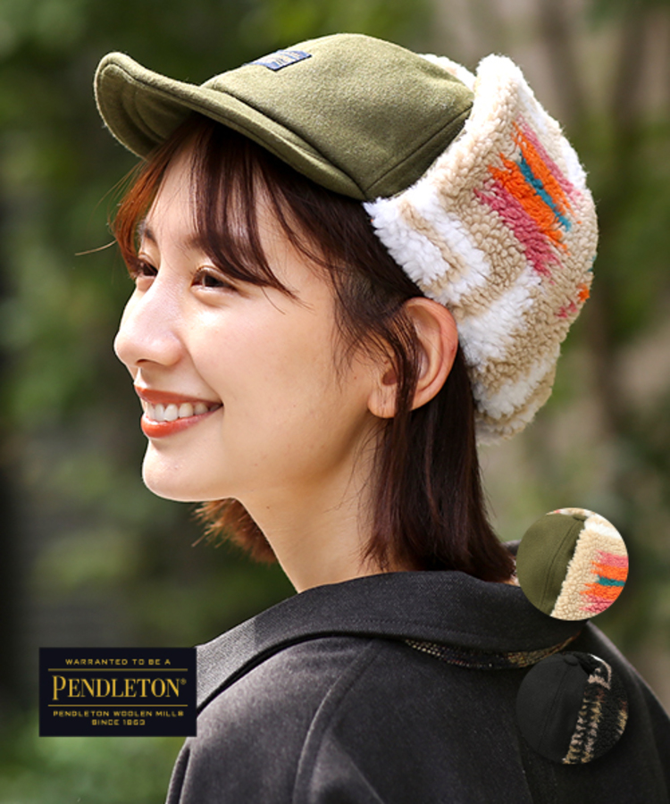 PENDLETON ボアジャガードフライトキャップ / キャップ