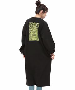 チチカカ |パイル起毛バックプリントワンピース