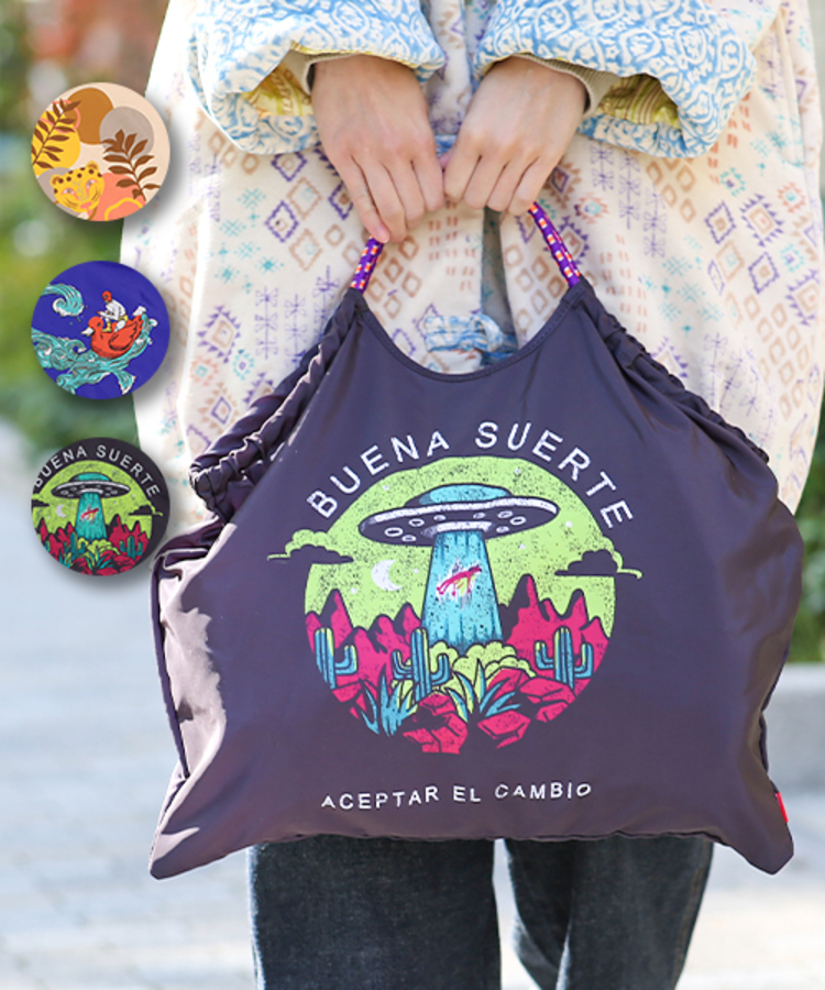 パラコードハンドルトートバッグ / トート・エコバッグ・かごバッグ