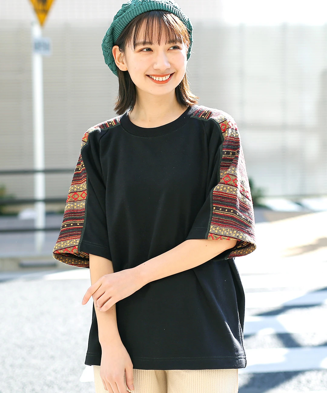 ジャカードヨークTシャツ / Tシャツ・カットソー | エスニック