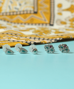 チチカカ |マルチカラーエスニックセットピアス