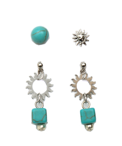 チチカカ |サン&ストーンセットピアス