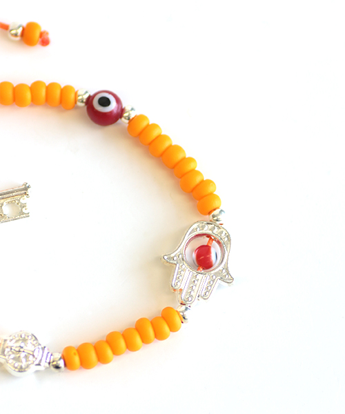 A World of Bracelets ブレスレット　エスニック　トライバル 2025ss] elephant TRIBAL fabrics / Mix Bracelet – utility