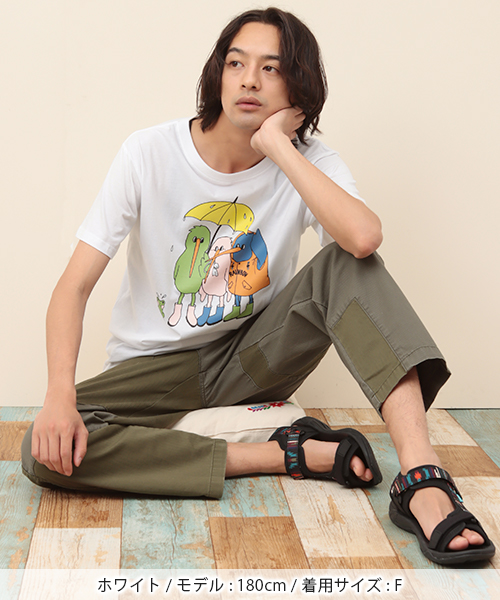 アトリエgg サンセットビーチガール　Tシャツ　サイズ18 アトリエgg サンセットビーチガール Tシャツ サイズ18 - メルカリ