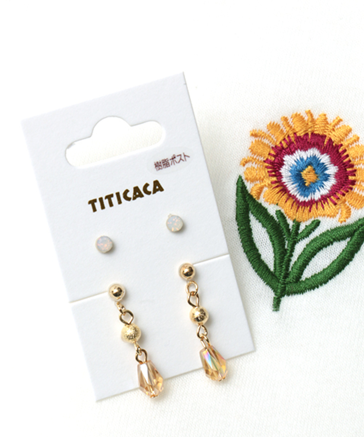 チチカカ |プチジュエリーセット樹脂ピアス