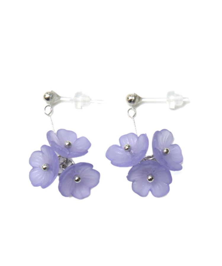 チチカカ |ミニフラワー樹脂ピアス