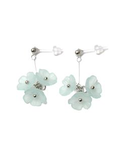 チチカカ |ミニフラワー樹脂ピアス