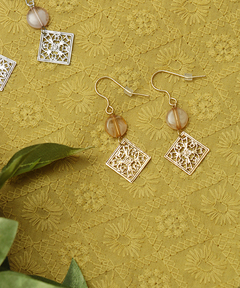 チチカカ |フラワーパーツピアス