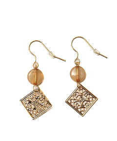 チチカカ |フラワーパーツピアス