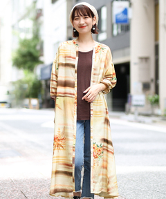 チチカカ |ボタニカルペイントワンピース