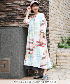 チチカカ |ボタニカルペイントワンピース