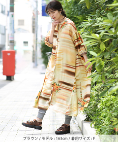 チチカカ |ボタニカルペイントワンピース