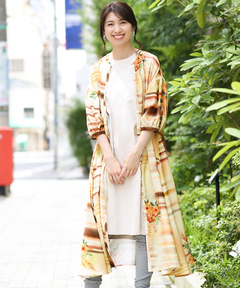 チチカカ |ボタニカルペイントワンピース