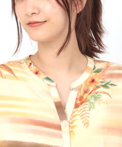 チチカカ |ボタニカルペイントワンピース