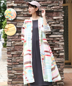 チチカカ |ボタニカルペイントワンピース