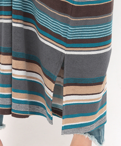 チチカカ |パイルマルチボーダーワンピース