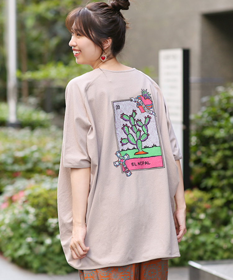 チチカカ |ロテリアカードプリントプルオーバー