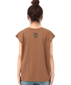 チチカカ |バックネック刺繍Tシャツ