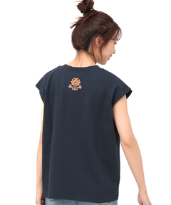 チチカカ |バックネック刺繍Tシャツ