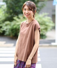 チチカカ |バックネック刺繍Tシャツ