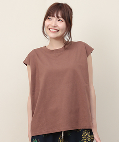 チチカカ |バックネック刺繍Tシャツ