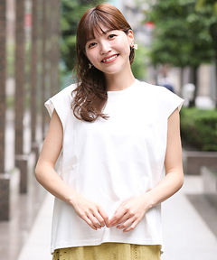 チチカカ |バックネック刺繍Tシャツ