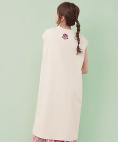 チチカカ |バックネック刺繍Tシャツワンピース
