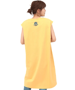 チチカカ |バックネック刺繍Tシャツワンピース