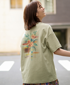 チチカカ |ボタニカルペイントTシャツ