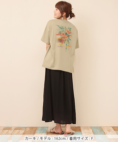 チチカカ |ボタニカルペイントTシャツ