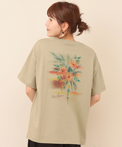 チチカカ |ボタニカルペイントTシャツ