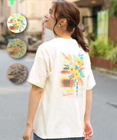 チチカカ |ボタニカルペイントTシャツ