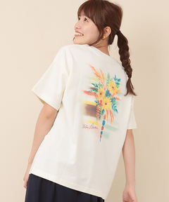 チチカカ |ボタニカルペイントTシャツ