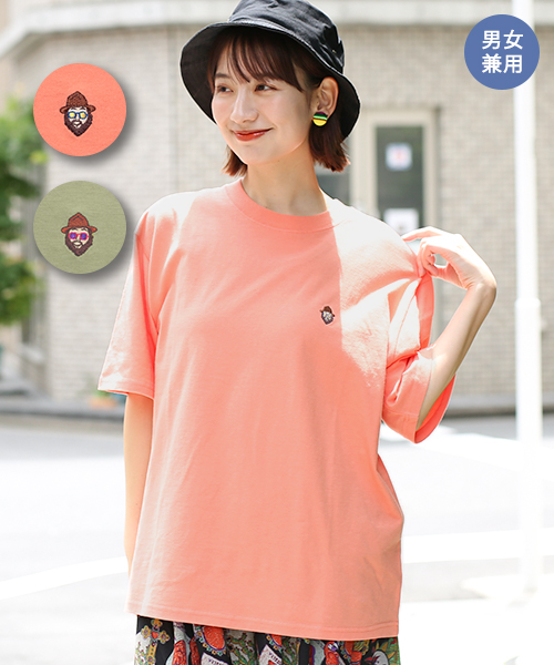キャンプおじさんワンポイントTシャツ / Tシャツ・カットソー