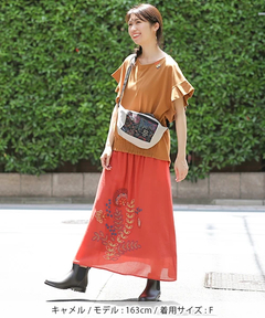 チチカカ |タックスリーブプルオーバー