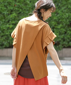 チチカカ |タックスリーブプルオーバー