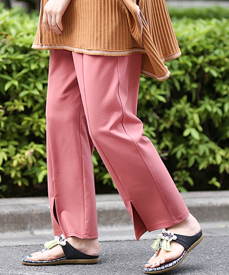 チチカカ |ポンチフロントスリットパンツ