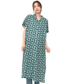 チチカカ |エスニックアロハシャツワンピース