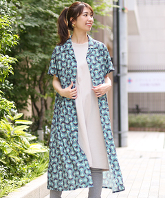 チチカカ |エスニックアロハシャツワンピース