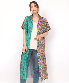 チチカカ |エスニックアロハシャツワンピース