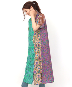 チチカカ |エスニックアロハシャツワンピース