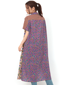 チチカカ |エスニックアロハシャツワンピース