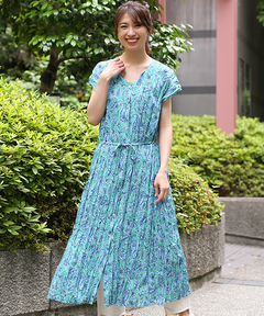 チチカカ |エスニックアロハ2wayワンピース