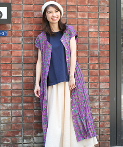 チチカカ |エスニックアロハ2wayワンピース