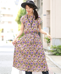 チチカカ |エスニックアロハ2wayワンピース