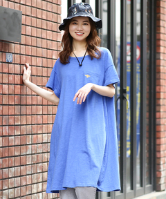 チチカカ |ワンポイント刺繍ワンピース(大きいサイズ)