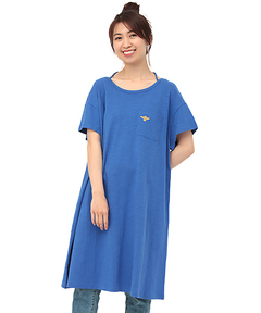 チチカカ |ワンポイント刺繍ワンピース(大きいサイズ)