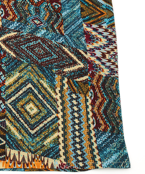 かずきん 総柄ワイドパンツ / パンツ | エスニックファッション＆雑貨の